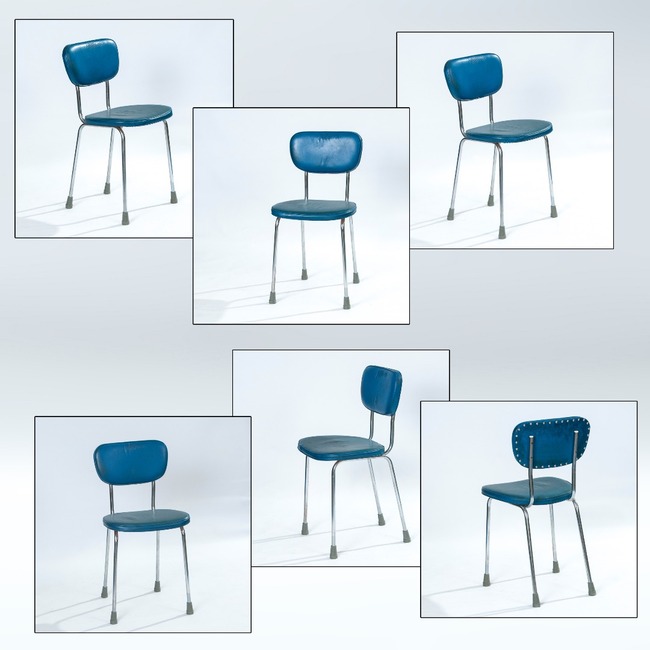 Trubkové židle - 6 kusů